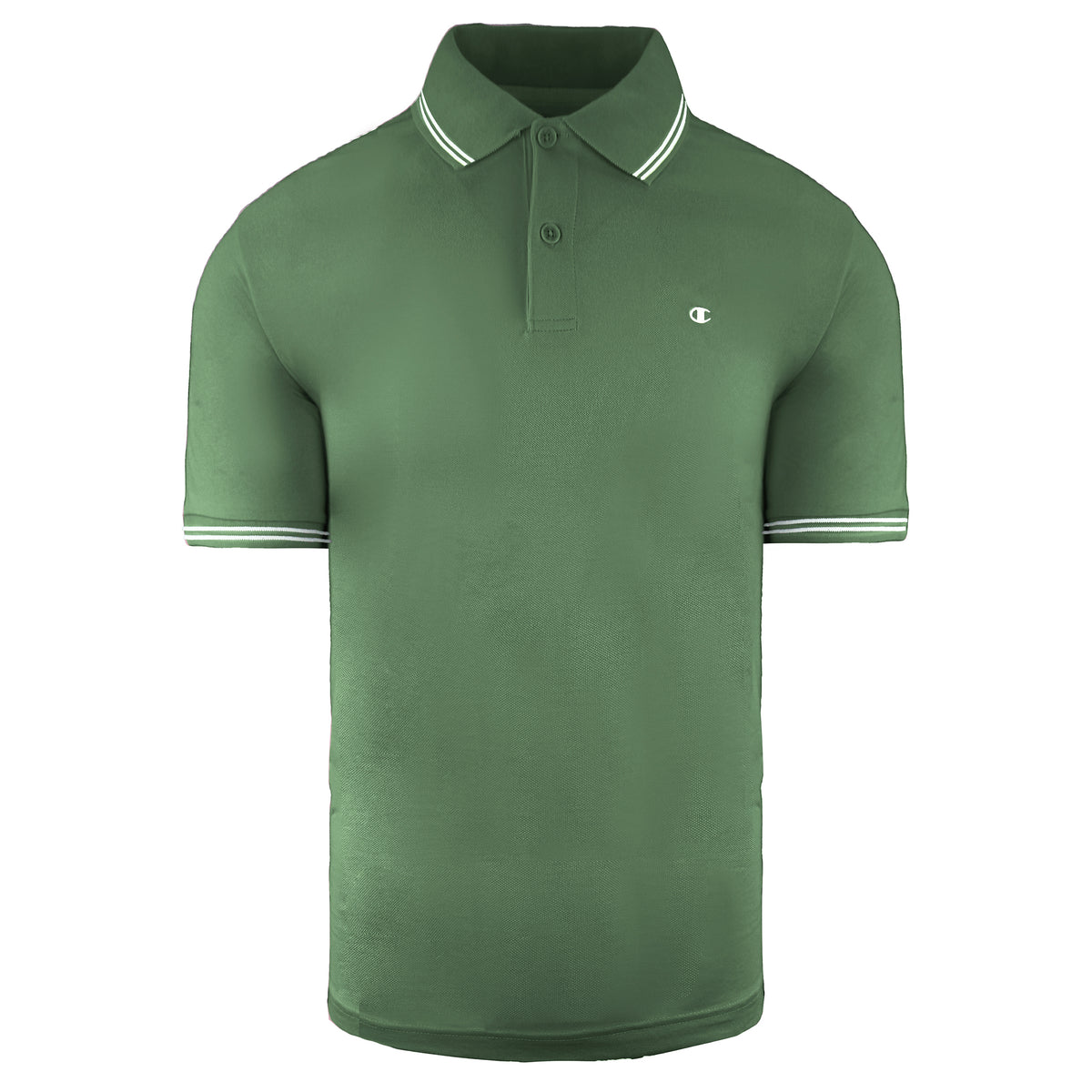 Champion Easy Fit Mens Green Polo Shirt Sport It First