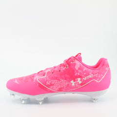 Under Armour Team Nitro Low Mens Pink Football Boots