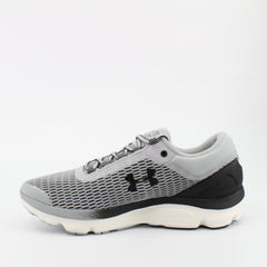 Under Armour Charged Intake 3 Mens Grey Trainers