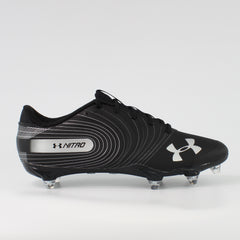 Under Armour Tean Nitro Low D Mens Black Football Boots