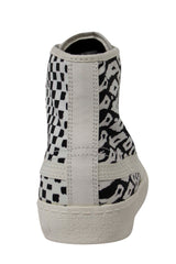 Puma Ibiza Mid Animal Mens White Plimsolls