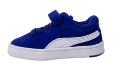 Puma Suede S V Kids Blue Trainers