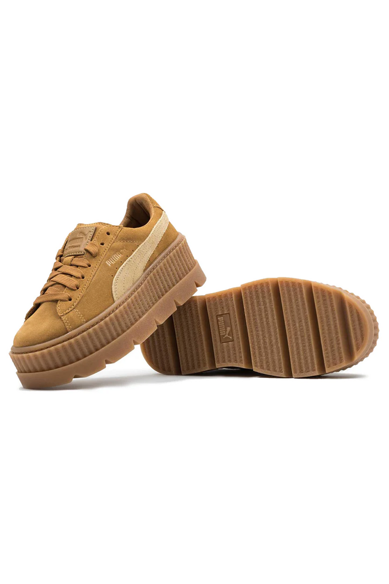 Puma x Rihanna Fenty Cleated Creeper Womens Brown Trainers Sport