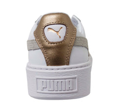 Puma Basket Platform Europhia Womens White Trainers