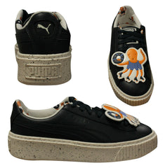 Puma X TC Platform Kids Black Trainers