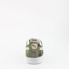 Puma Suede Classic Ambush Green Camoflauge Mens Lace Up Trainers 369626 01