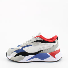 Puma RS-X Puzzle AC Kids Textile Lace Up Trainers 372359 05