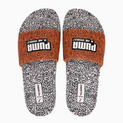Puma x Mr Doodle Leadcat 20 Womens Multicolour Sliders