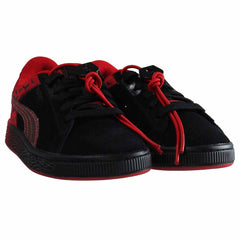 Puma x Batman Kids Black/Red Trainers