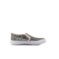 Vans Asher Glitter Womens Gold Plimsolls