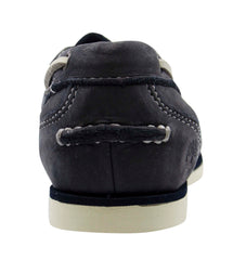 Timberland Classic 2 Eye Womens Dark Blue Boat Shoes