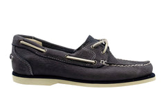 Timberland Classic 2 Eye Womens Dark Blue Boat Shoes
