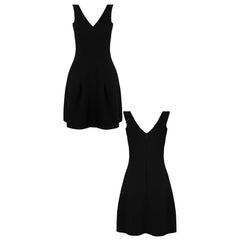 Armani Exchange Womens Black Dress