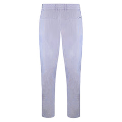 Armani Jeans Slim Fit Mens White/Blue Trousers