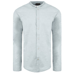 Emporio Armani Regular Fit Striped Mens Shirt