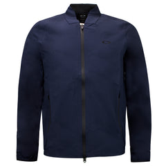 Oakley Zip Up Navy Golf Windbreaker - Mens