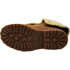 Timberland 6inch Shearling Kids Brown Boots