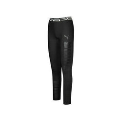 Puma Logo Womens Black Leggings
