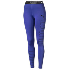 Puma Logo Womens Blue Leggings