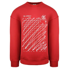 Puma x Michael Lau Graphic Mens Red Sweatshirt