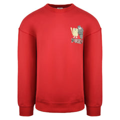 Puma x Michael Lau Graphic Mens Red Sweatshirt