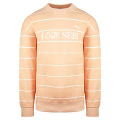 Puma x Michael Lau Graphic Mens Peach Sweatshirt