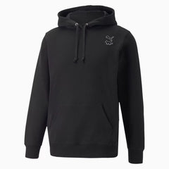Puma x Maison Kitsune Mens Black Hoodie