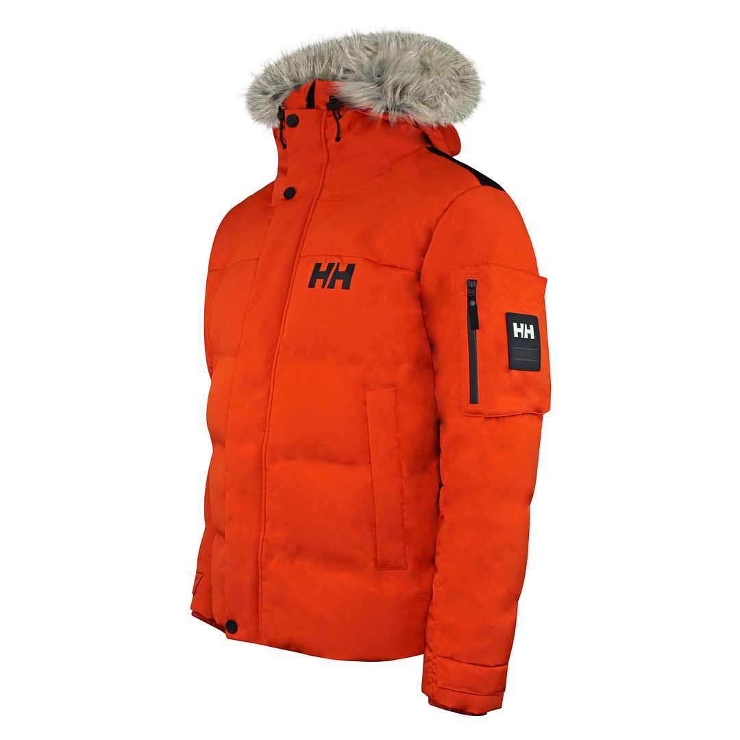 Helly Hansen Bouven Mens Orange Ski Jacket Sport It First