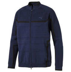Puma EvoKnit Mens Navy Golf Jacket