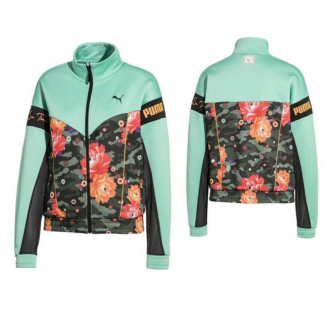Puma x Sue Tsai XTG Womens Green Track Jacket - Main Image