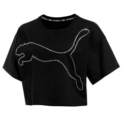 Puma x The Kooples Womens Black Crop Top