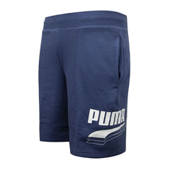 Puma 9inch Rebel Bold Mens Navy Shorts