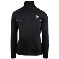 Puma Logo Womens Black Track Jacket
