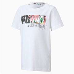 Puma x Sega Kids White T-Shirt
