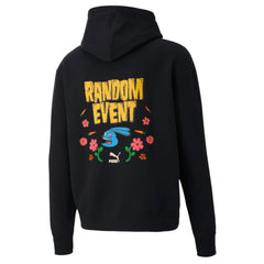 Puma x Randomevent Mens Black Hoodie