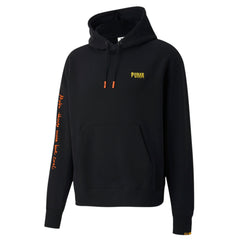 Puma x Randomevent Mens Black Hoodie