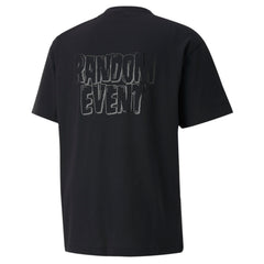 Puma x Randomevent Mens Black T-Shirt