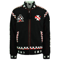Puma x Jahnkoy Reversible Mens Black/White Bomber Jacket