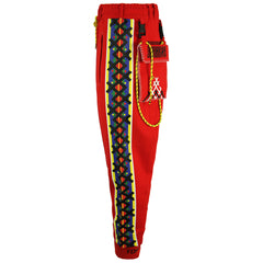 Puma x Jahnkoy Mens Red Track Pants