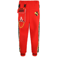 Puma x Jahnkoy Mens Red Track Pants