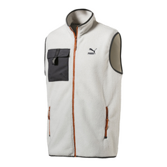 Puma XTG Trail Mens White Fleece Gilet