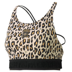 Puma x CO Charlotte Olympia AOP Womens Brown Sports Bra