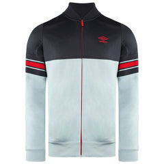 Umbro Graphic Mens Grey/Blue Track Jacket