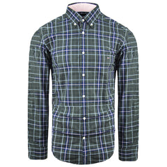 Eden Park Paris Regular Mens Grey Oxford Shirt
