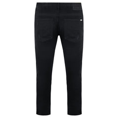 Armani Exchange Distressed Mens Black Jeans