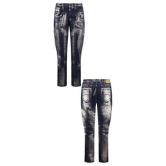 Emporio Armani Slim Fit Mens Metallic Jeans