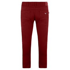 Emporio Armani J15 Regular Fit Mens Red Jeans