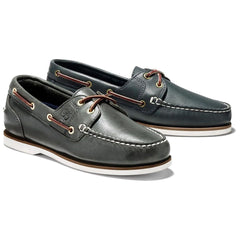 Timberland Amherst 2 Eye Womens Navy Boat Shoes
