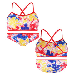 Speedo Disney Mickey Mouse Kids Two Pieces Bikini Set