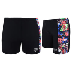 Speedo Marvel Avengers Kids Black Swimming Trunks